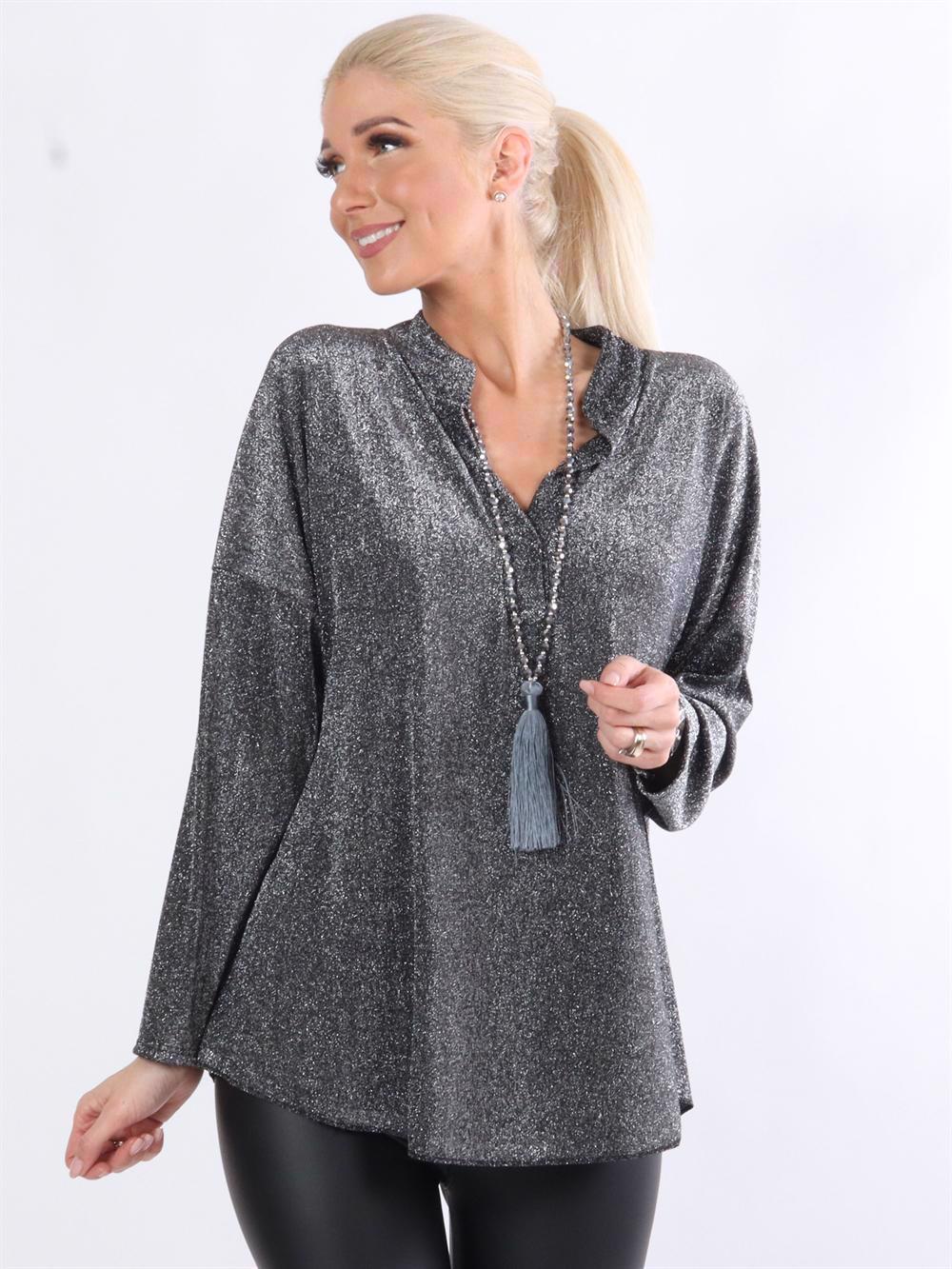 Ginny - Simpel tunika med v-udskæring